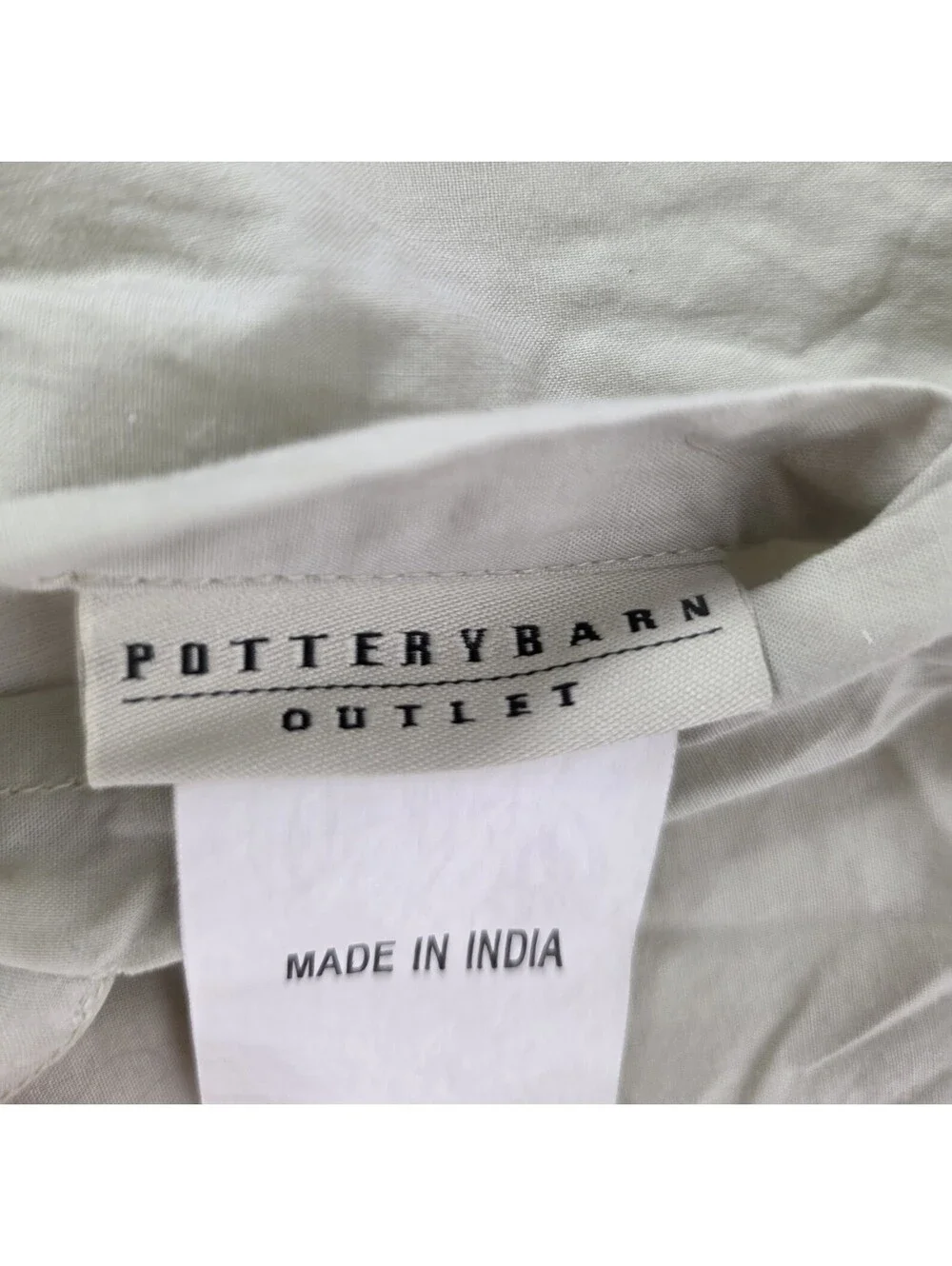 Pottery Barn Outlet Standard Providence Patchwork Pillow Sham Cotton Set Of 2